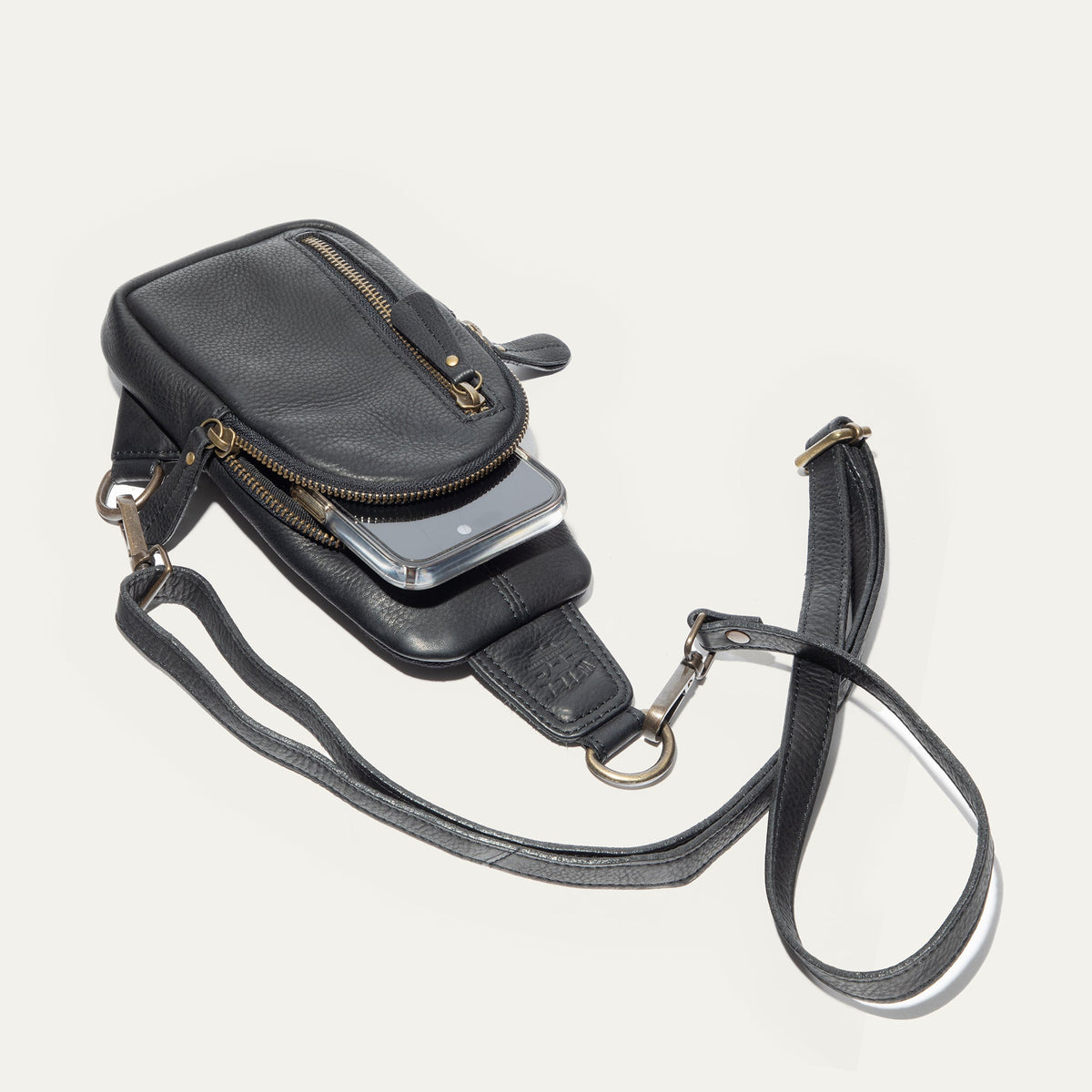 Leather Mini Sling Bag