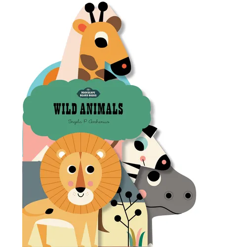 Bookscape Board Books: Wild Animals - Board Book