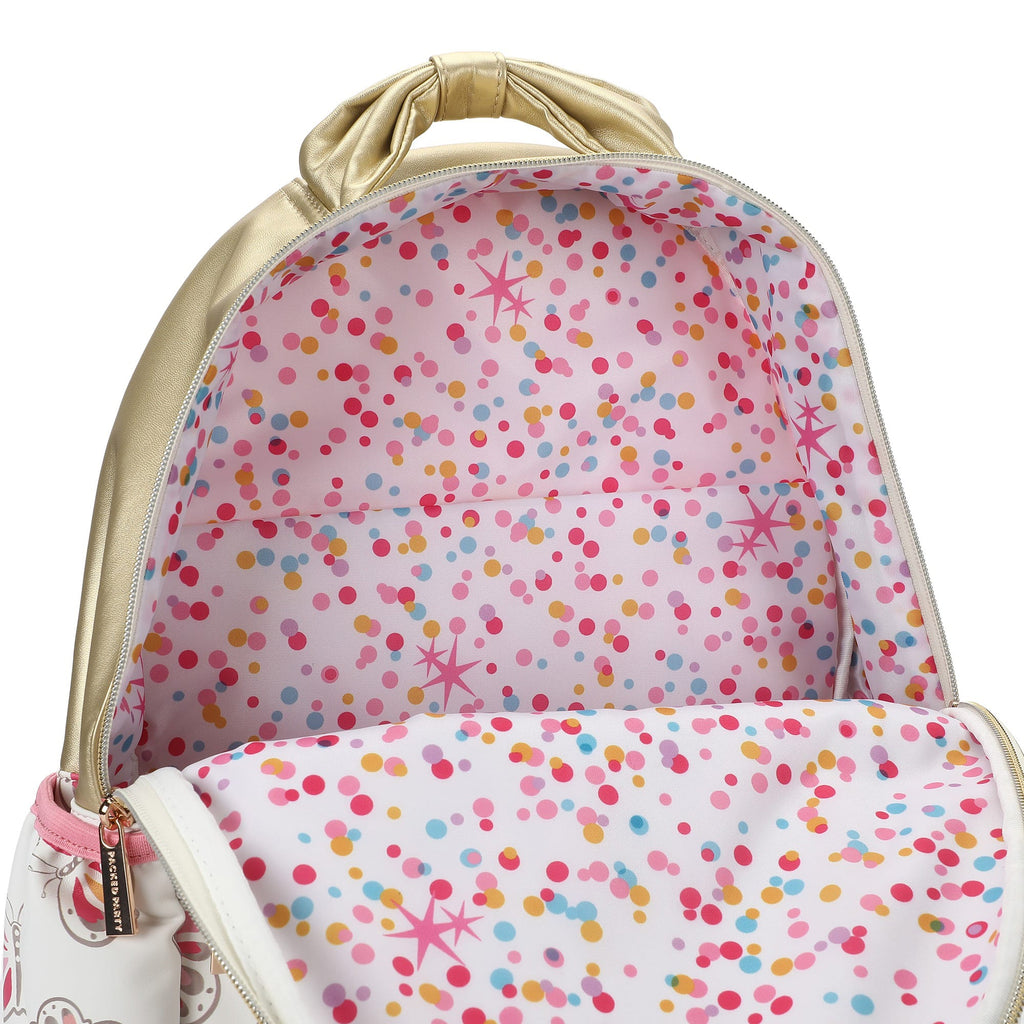 Gold Butterfly Backpack with Tuckaway Wings
