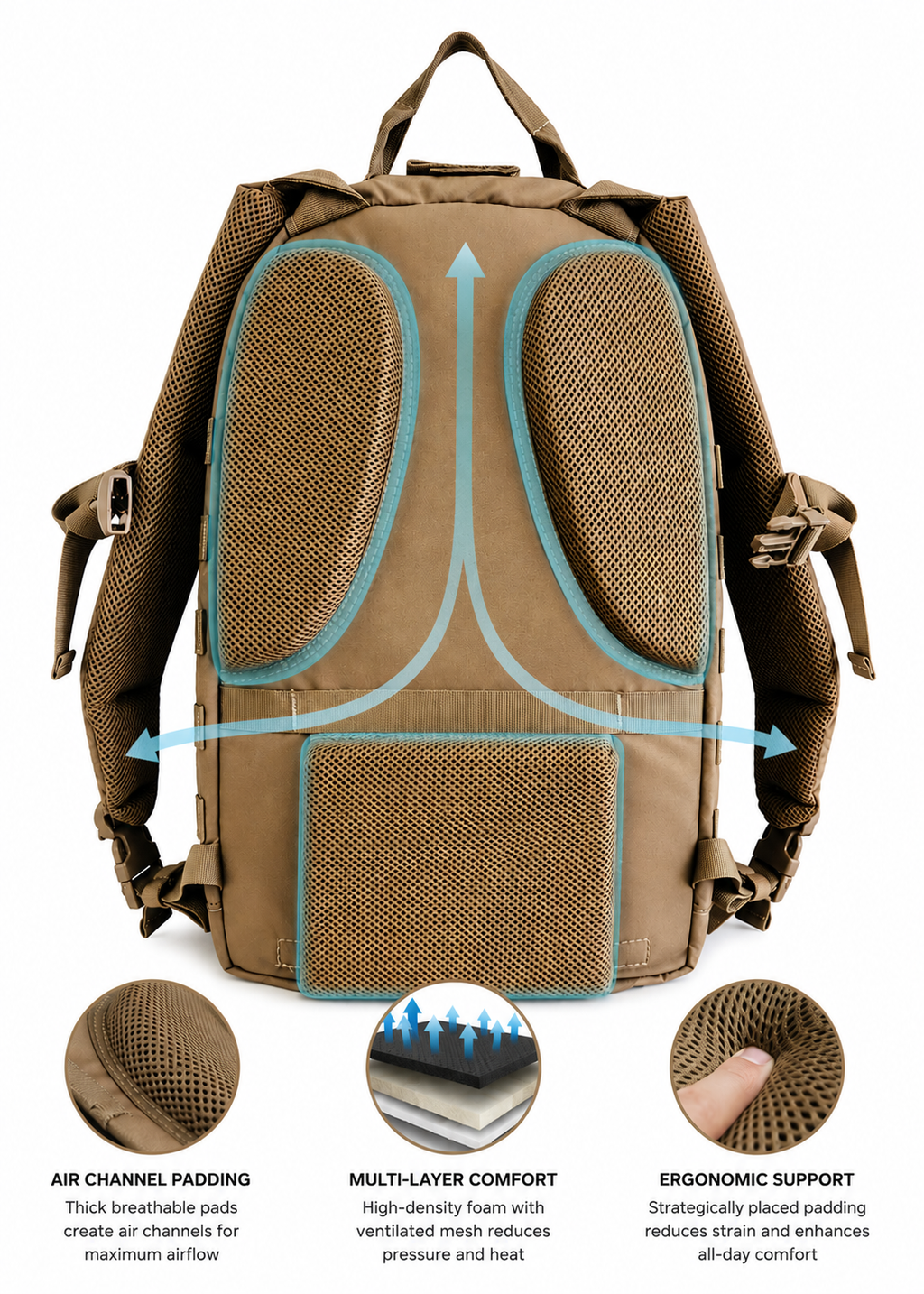 Mothman Backpack — American-Made, Berry-Compliant EDC