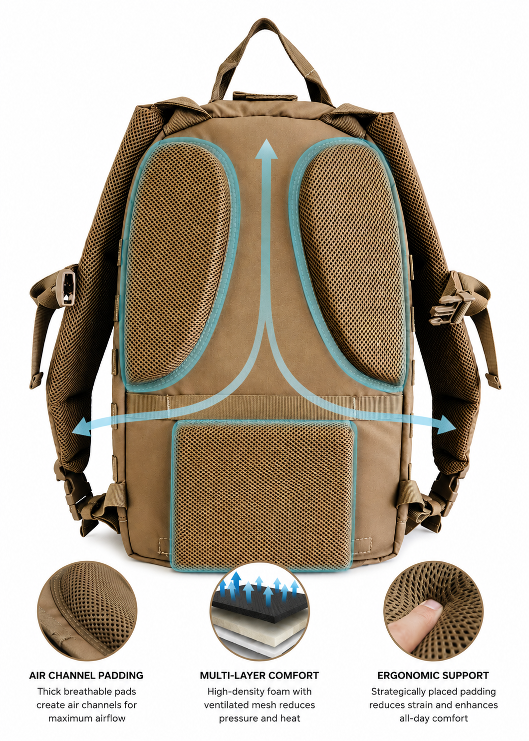 Mothman Backpack — American-Made, Berry-Compliant EDC