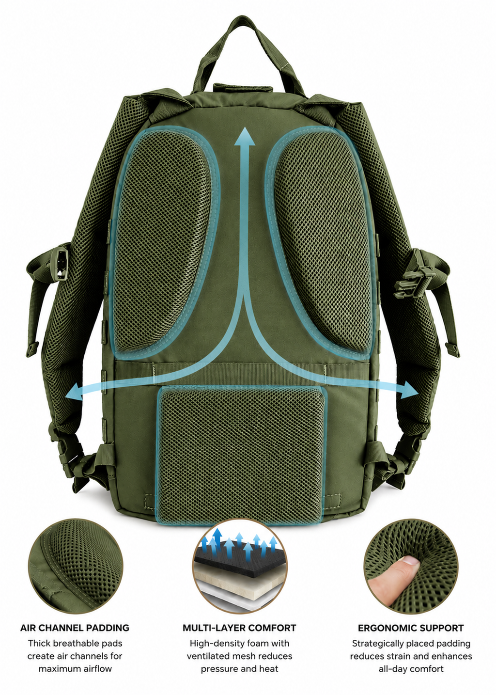 Mothman Backpack — American-Made, Berry-Compliant EDC