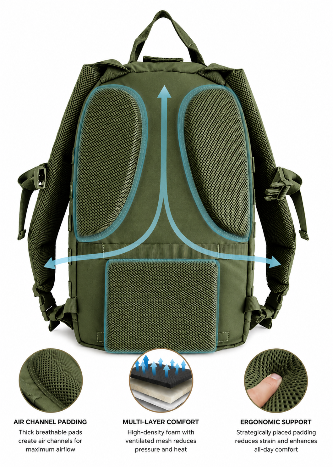 Mothman Backpack — American-Made, Berry-Compliant EDC