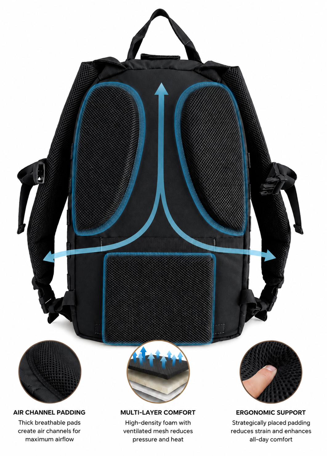 Mothman Backpack — American-Made, Berry-Compliant EDC