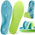 MARRDO 4D Cloud Soles Insoles Soft Shock Arch Support Blue Men 10-11 Women 11.5