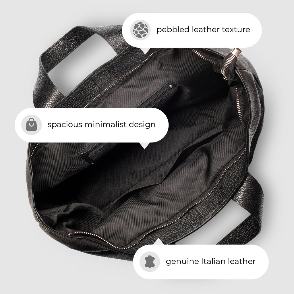 Italian Full-Grain Leather Tote Bag | Torino