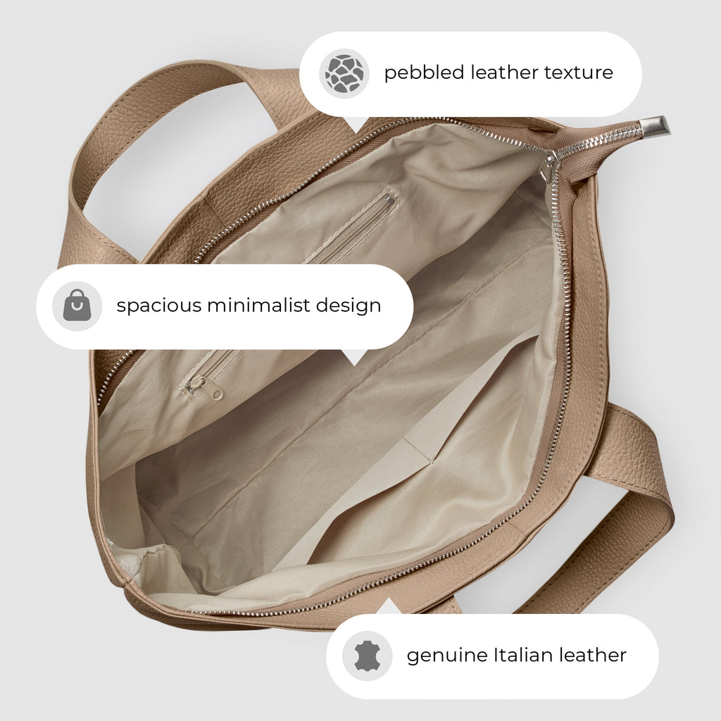 Italian Full-Grain Leather Tote Bag | Torino