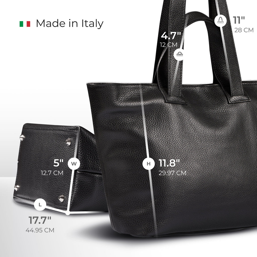 Italian Full-Grain Leather Tote Bag | Torino