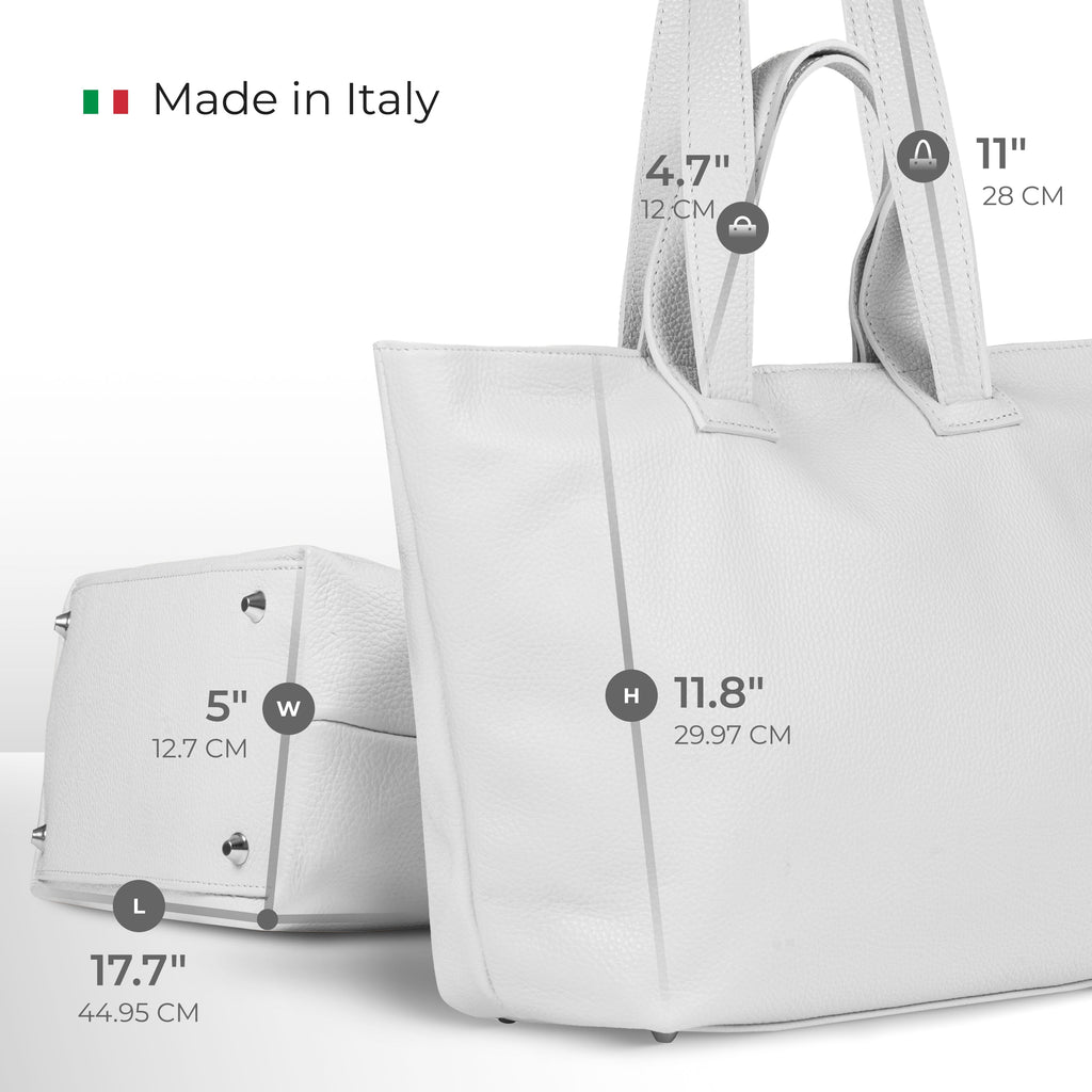 Italian Full-Grain Leather Tote Bag | Torino