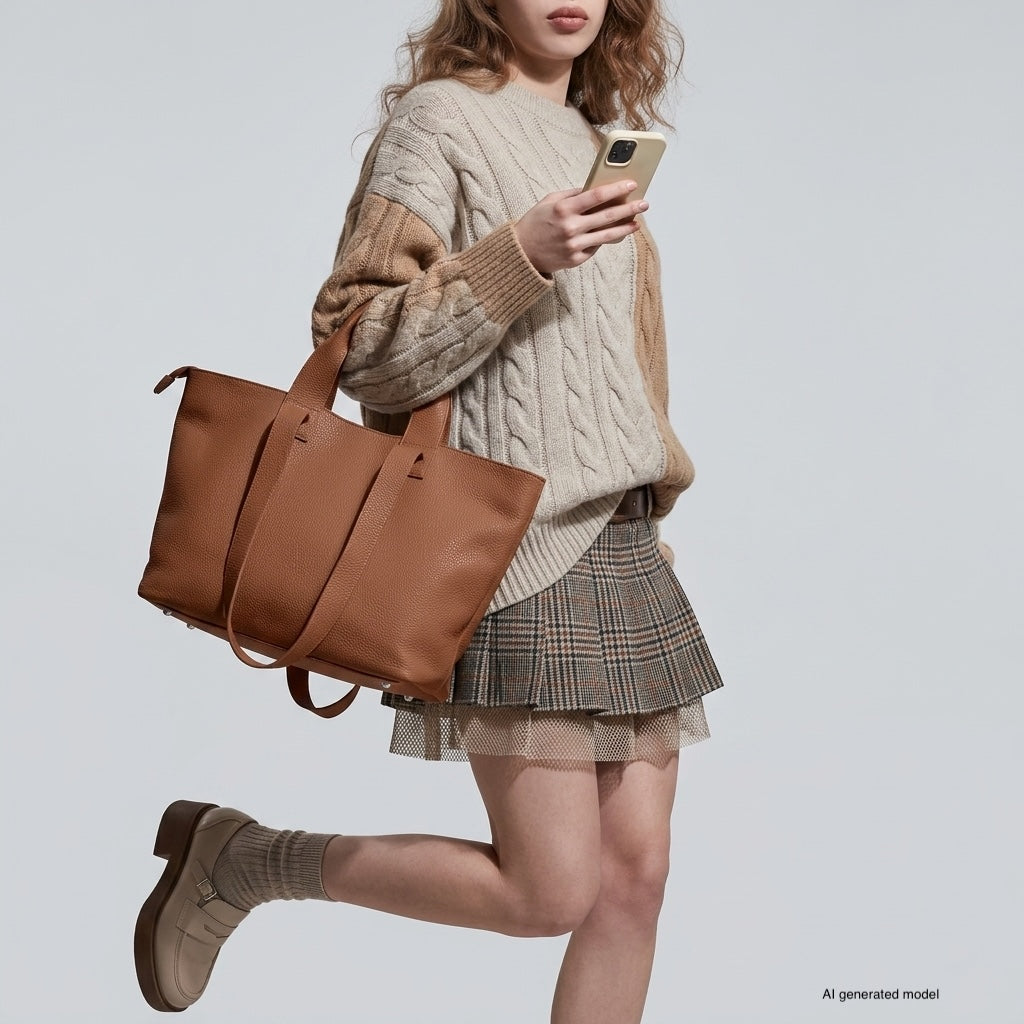 Italian Full-Grain Leather Tote Bag | Torino