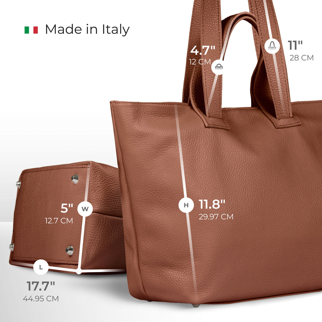 Italian Full-Grain Leather Tote Bag | Torino