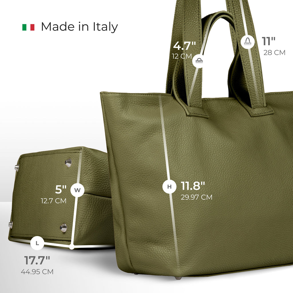 Italian Full-Grain Leather Tote Bag | Torino