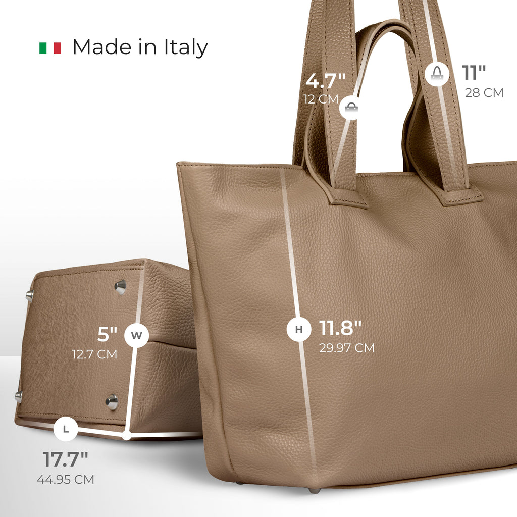 Italian Full-Grain Leather Tote Bag | Torino