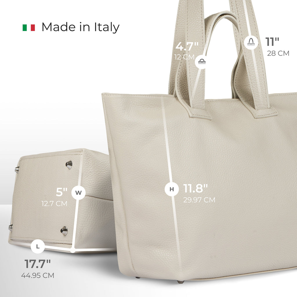 Italian Full-Grain Leather Tote Bag | Torino